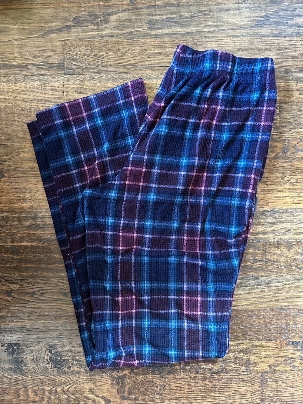 Eddie Bauer Women Plaid Fleece Pajama Pants XS Sleepwear Pockets Cozy PJ Lounge